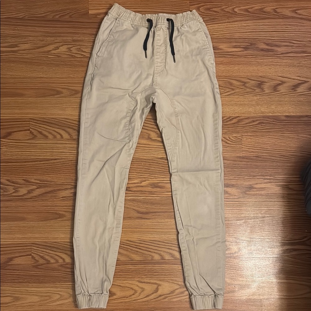 Zanerobe beige jogger pants size 29